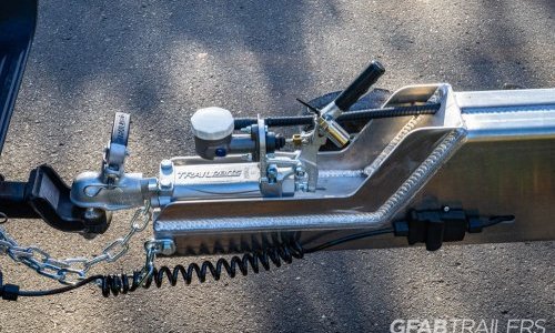 GFAB Alloy Medium Boat Trailer - 2.5T Override Brake Coupling GFAB Alloy Medium Boat Trailer - 2.5T Override Brake Coupling