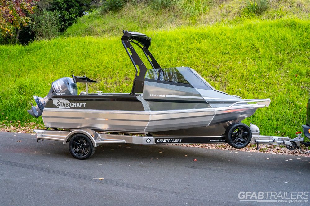 Small GFAB Alloy Boat Trailer