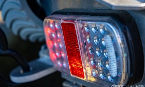 GFAB Alloy Double Sportski Trailer - Waterproof LED Tail Lights